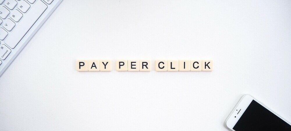 the words pay per click